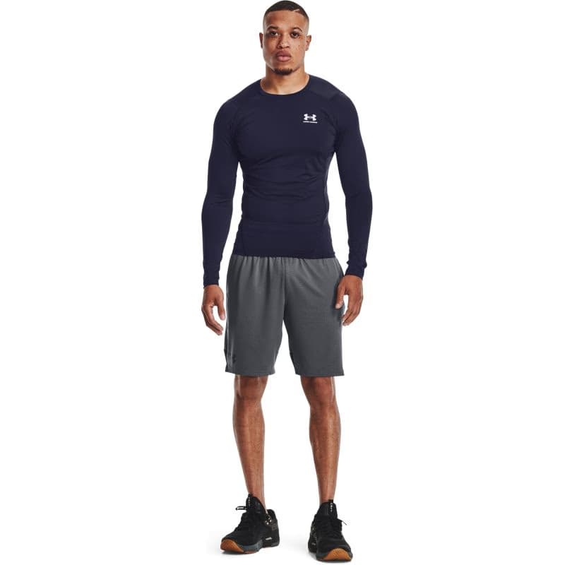 Pánske kompresné tričko s dlhým rukávom UNDER ARMOUR UA HG Armour Comp LS-NVY 3