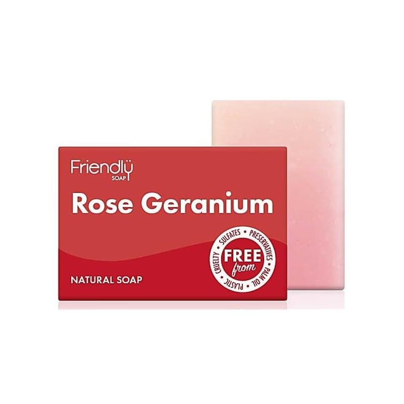 Friendly Soap Prírodné mydlo pelargónie 95 g