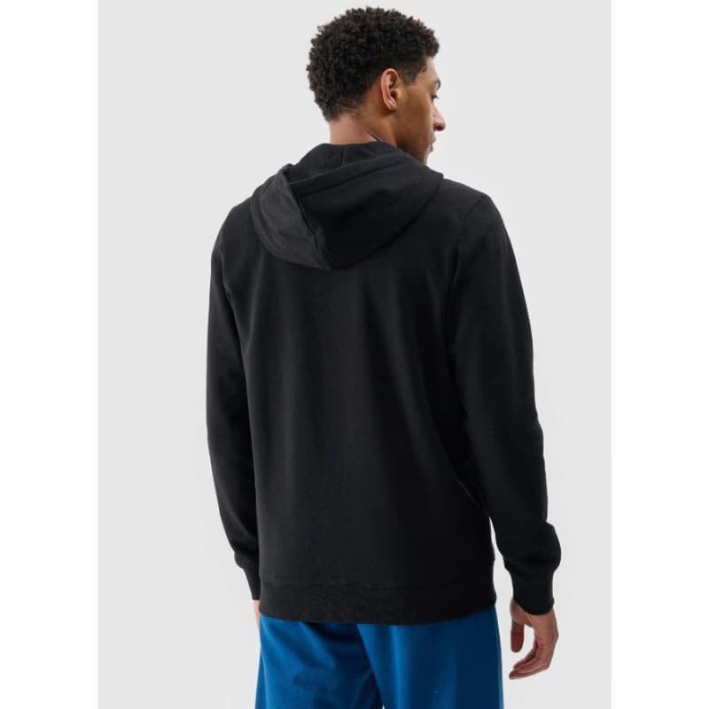 Pánska mikina so zipsom 4F SWEATSHIRT-WMM00TSWSM1768-20S-DEEP BLACK 3