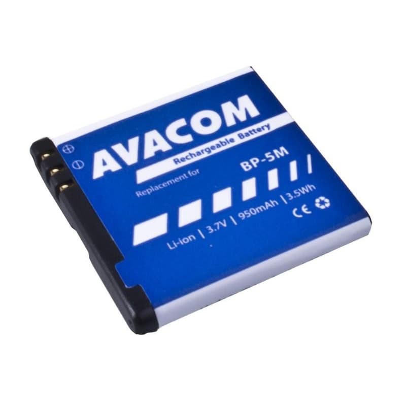 AVACOM batéria do mobilu Nokia N81, 6500 Slide Li-Ion 3, 7V 950mAh (náhrada BP-5M)