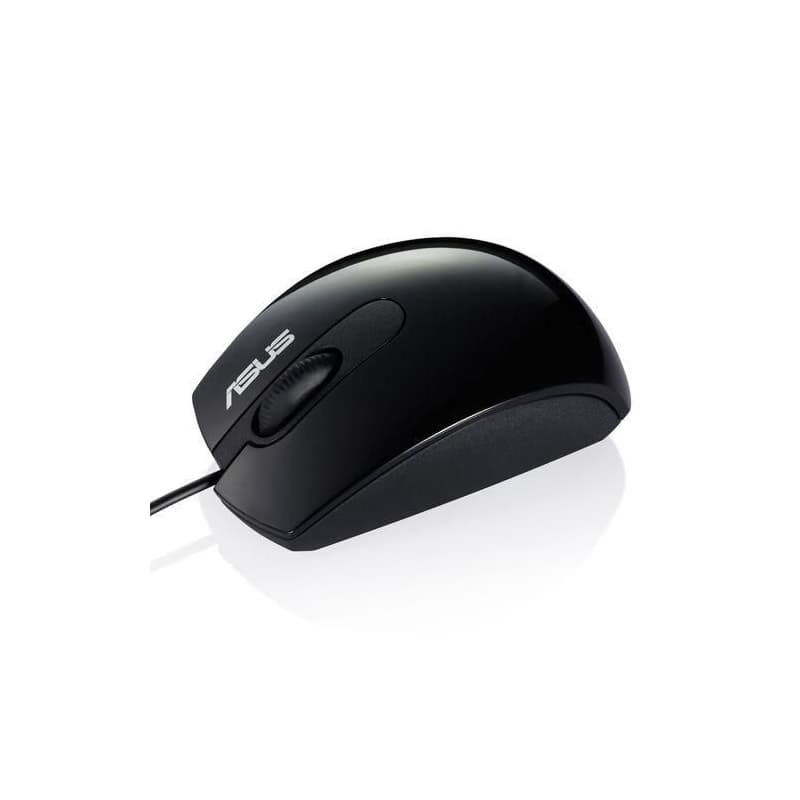 ASUS DS-2521A/Kancelárska/Optická/Pre pravákov/1 000 DPI/Drôtová USB/Čierna