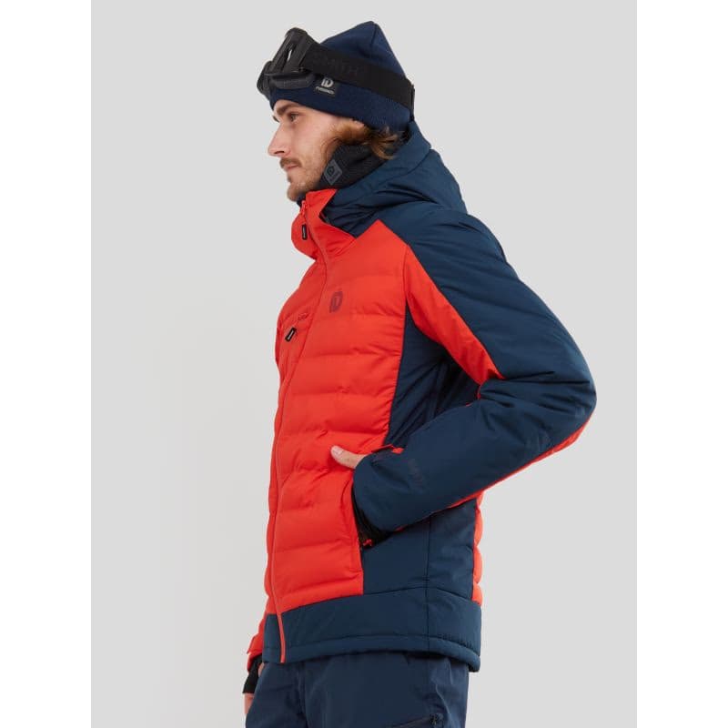 Pánska lyžiarska bunda FUNDANGO Orion Padded Jacket-281-redorange 3