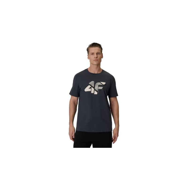 Pánske tričko s krátkym rukávom 4F TSHIRT M2667-22S-ANTHRACITE