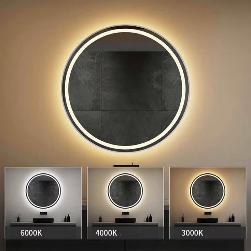 Tutumi - Zrkadlo LED 60cm MMJ BRUSH SILVER HOM-06505 6