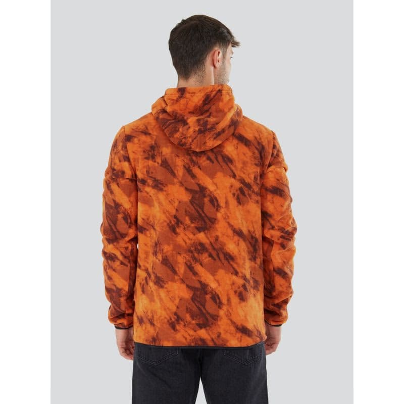 Pánska lyžiarska mikina s 1 2 zipsom FUNDANGO Exodus Hybrid Jacket-613-autumn 2