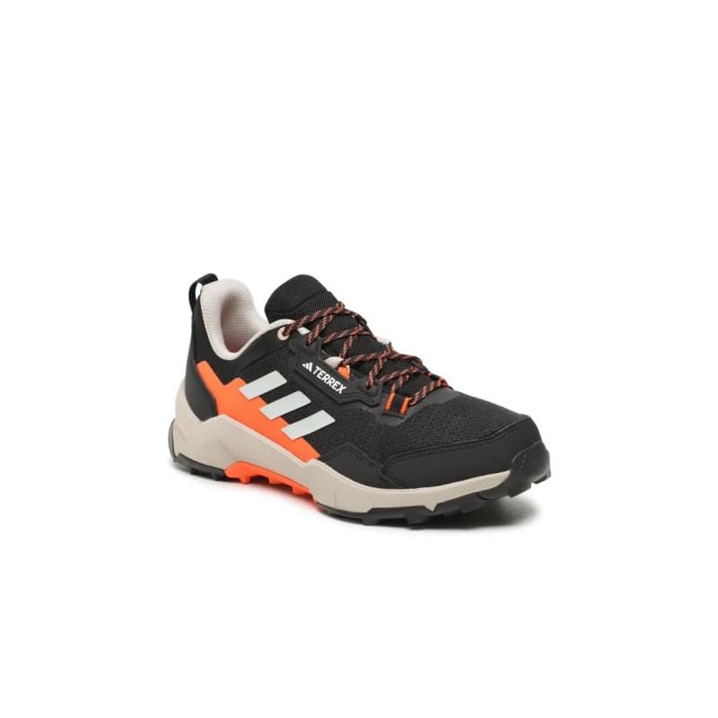 Pánska nízka turistická obuv ADIDAS Terrex AX4 core black wonder silver impact orange