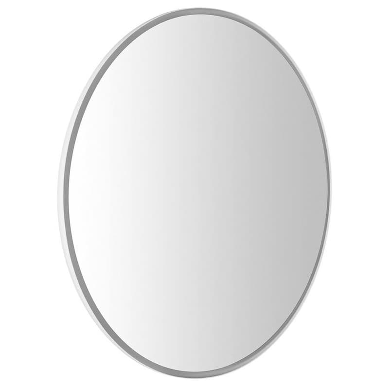 SAPHO - FLOAT LED podsvietené zrkadlo, ø 74cm, biela 22574