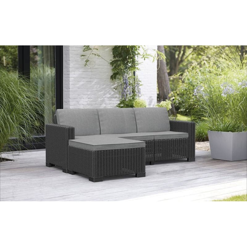 KETER Záhradný set FLORIDA chaise longue | grafit 3