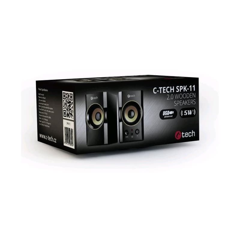 C-TECH SPK-11/Stereo/5W/Čierna 4