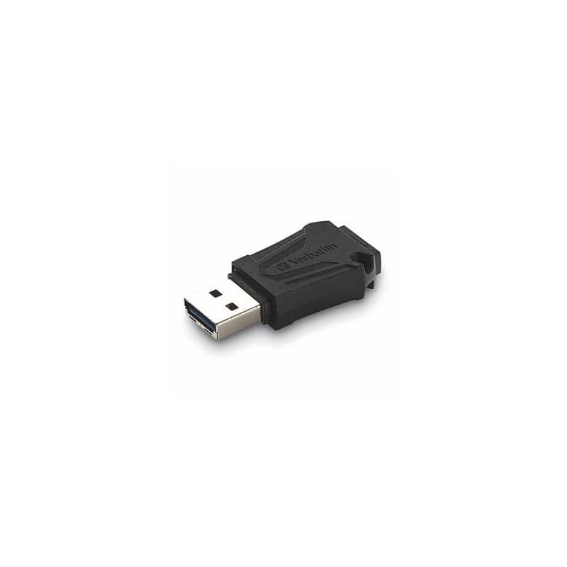 Verbatim USB flash disk, USB 2.0, 16GB, ToughMAX, čierny, 49330, USB A, kompozitný materiál KyronMAX(tm) 3