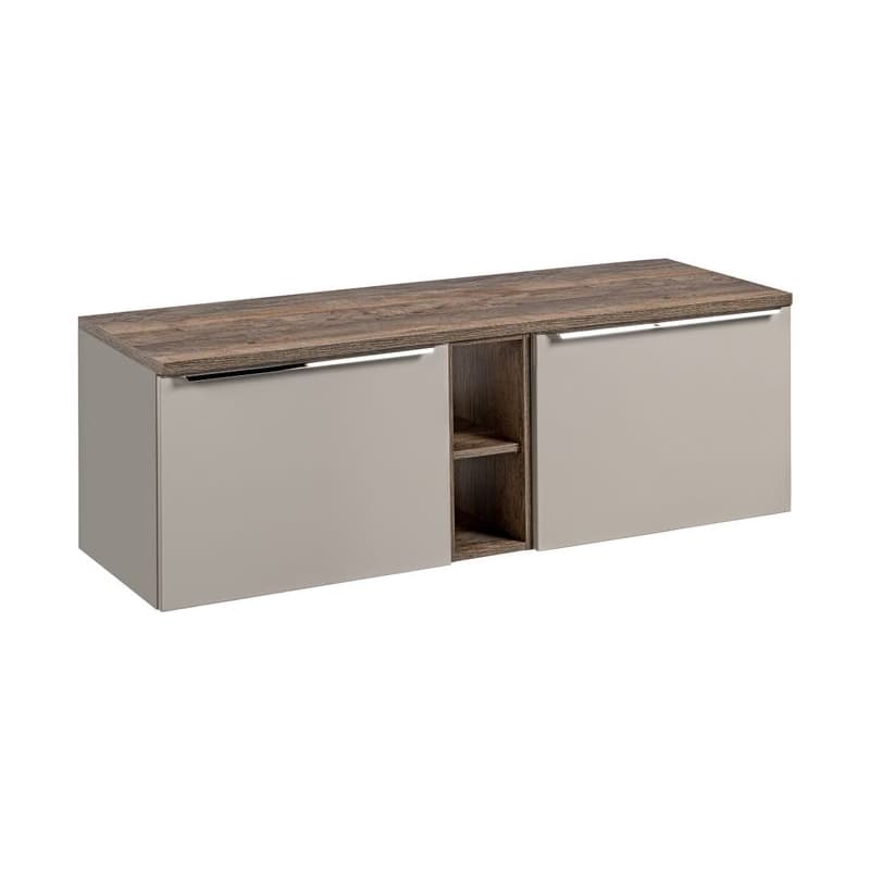 ArtCom Kúpeľňová skrinka s doskou SANTA Fe Taupe D140/1 | 140 cm