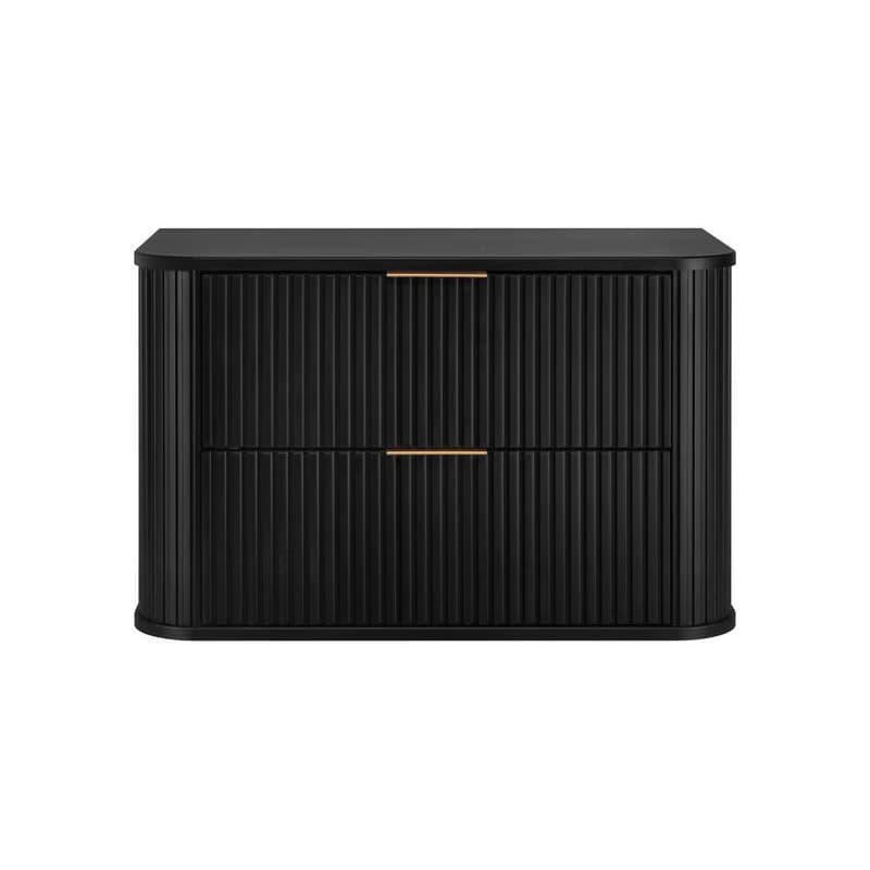 Elvisia Skrinka pod umývadlo ELEGANCE Black | 80 cm 4