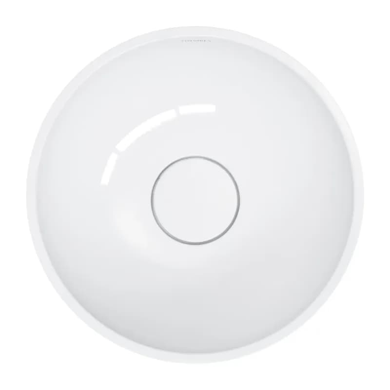 OMNIRES - SHELL M+ umývadlo na dosku, O35 cm, biela lesk SHELL350UNBP 3