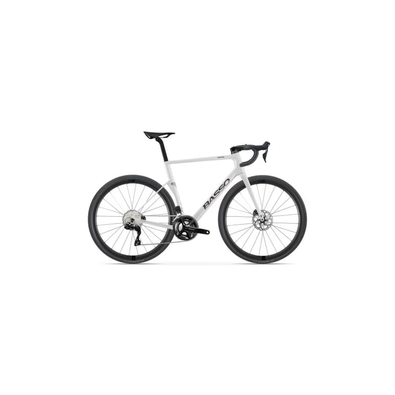 Cestný bicykel BASSO Venta R, Shimano 105 DI2, Microtech RE38, pearl white