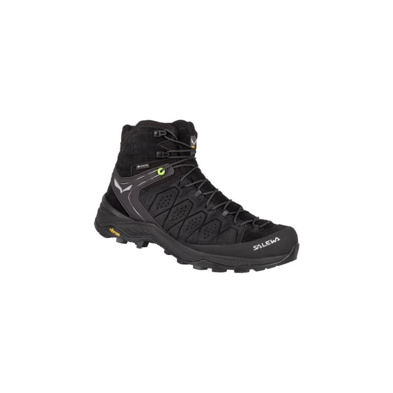 Pánska členková turistická obuv SALEWA Alp Trainer 2 Mid GTX M black black