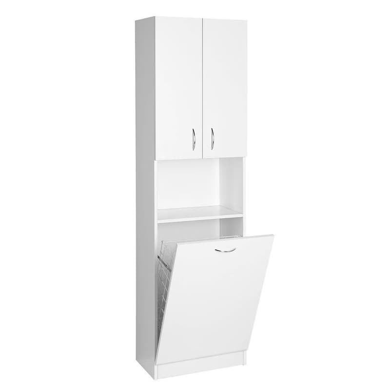 AQUALINE - SIMPLEX ECO vysoká skrinka s košom 50x180x30cm SIME510 2