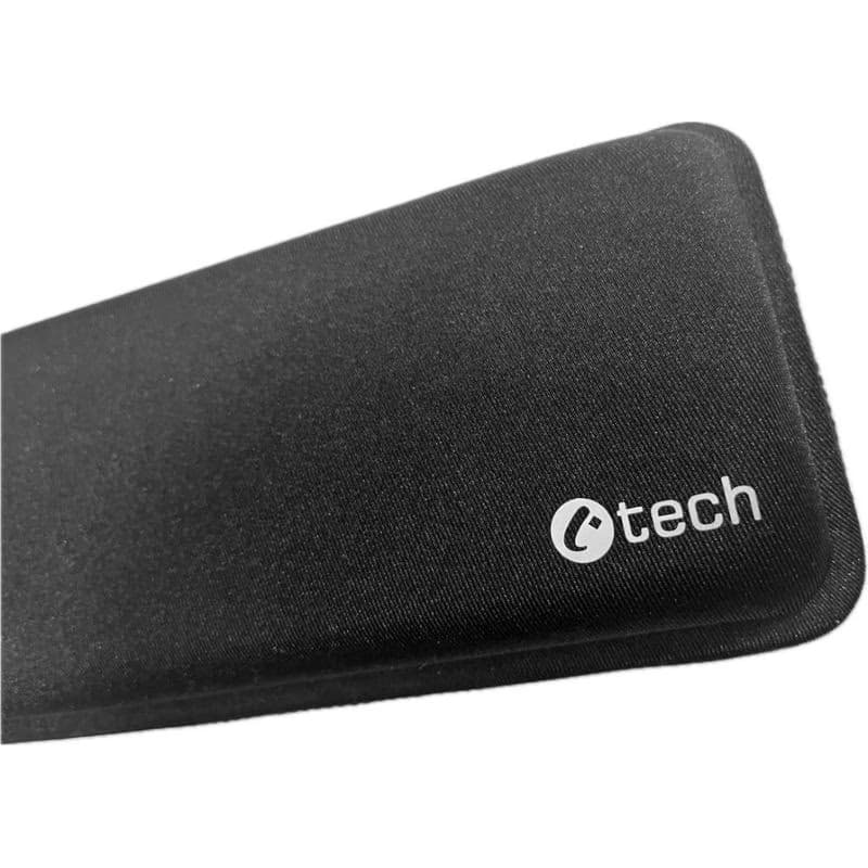 C-TECH Podložka pod zápästie KPG-01, pamäťová pena, čierna 2