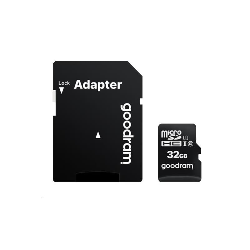 GOODRAM MicroSDHC karta 32GB M1AA, UHS-I Class 10, U1 + adaptér