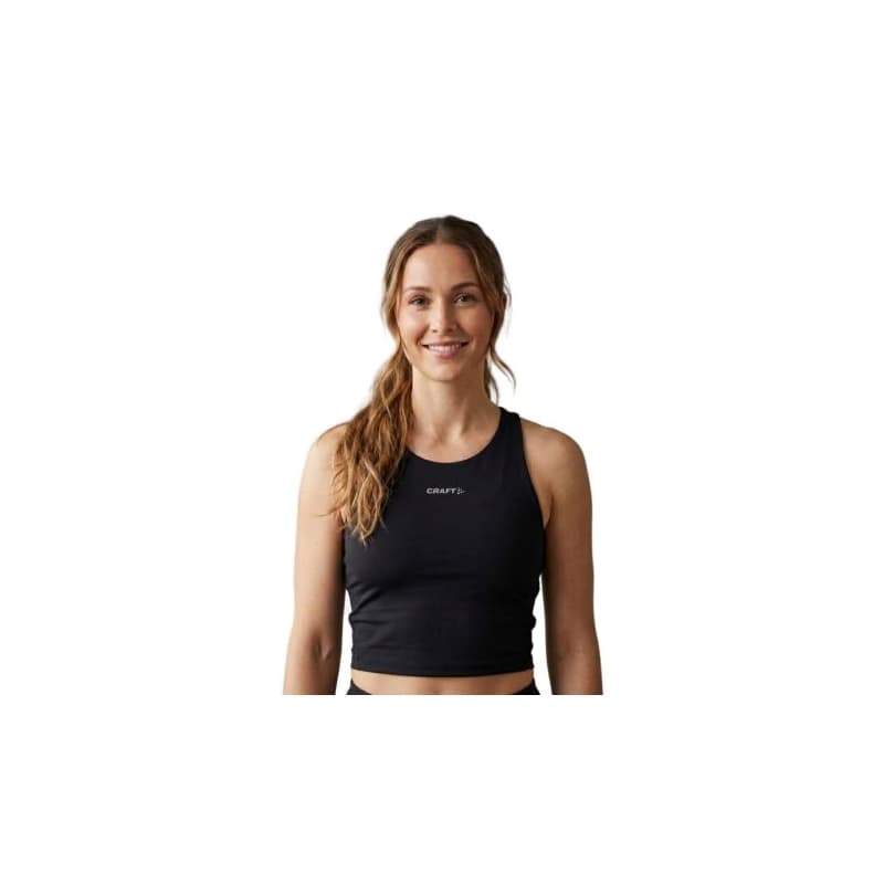 Dámske bežecké tielko CRAFT HYPERVENT CROPPED POCKET SINGLET W