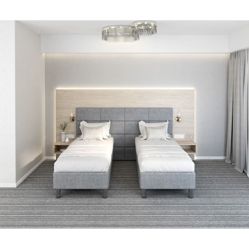 FDM Hotelová posteľ HARMONY | sivá 90 x 200 cm 3