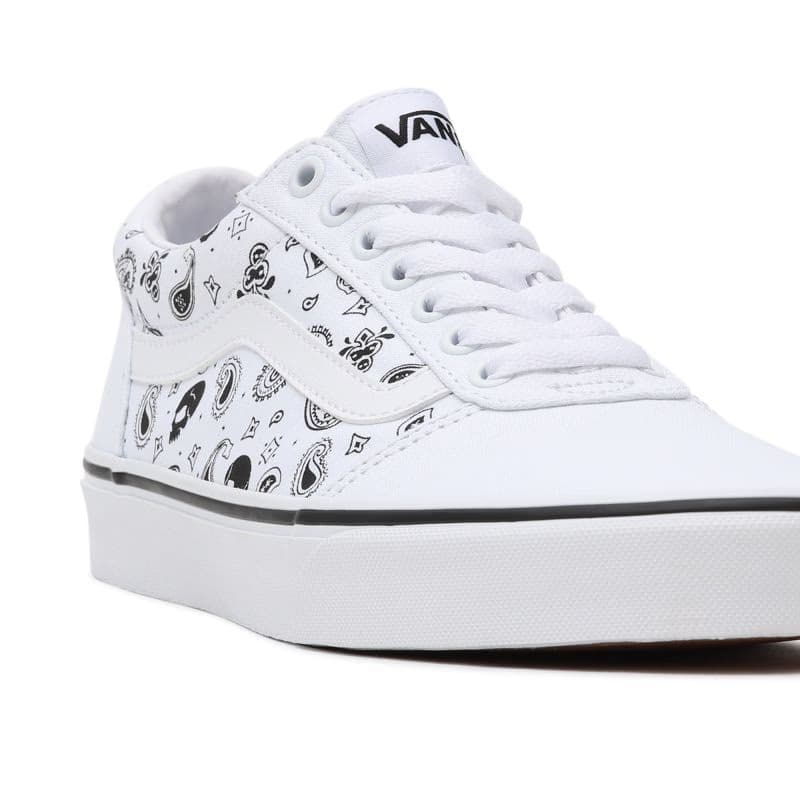 Pánska rekreačná obuv VANS MN Ward (Skull Bandana) white white 5