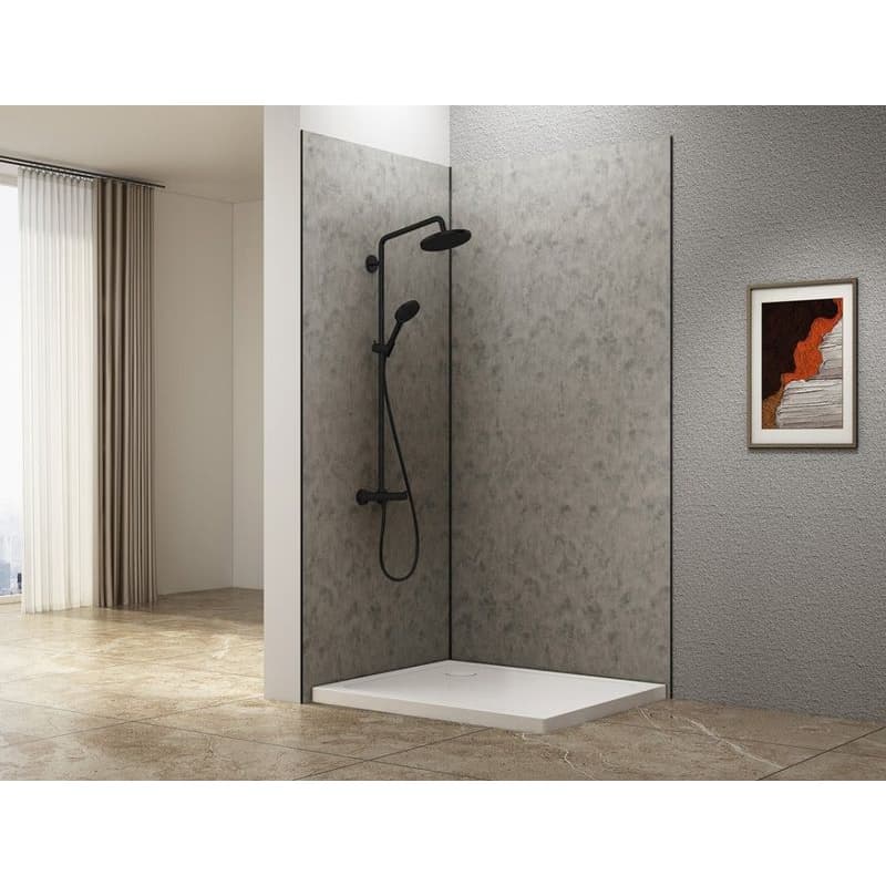 AQUALINE - DENIPAN obkladový panel 800x2100, šedý betón DP800GB