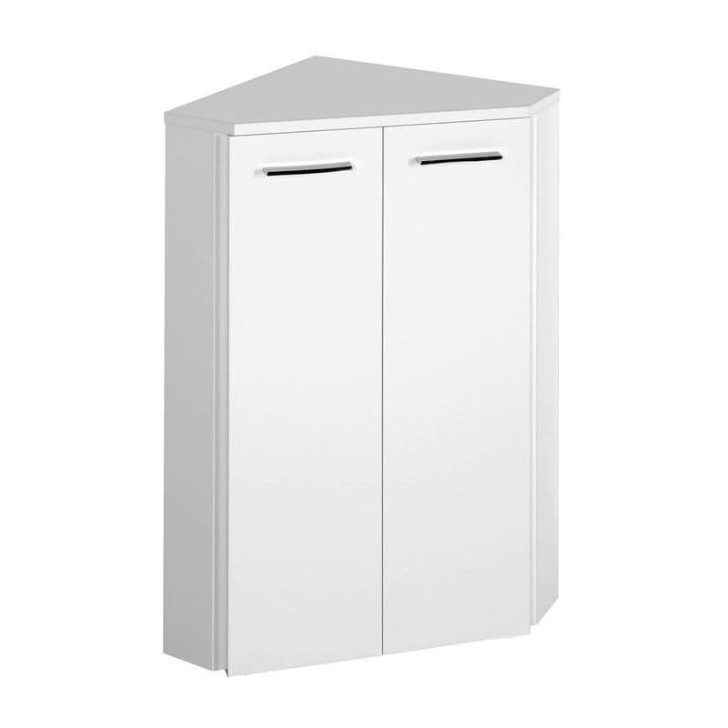 AQUALINE - ZOJA/KERAMIA FRESH skrinka rohová 35x78x35cm, biela 50321