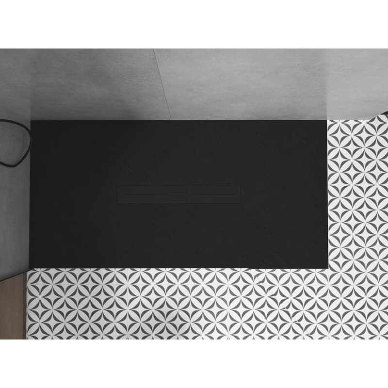 MEXEN/S - Toro obdĺžniková sprchová vanička SMC 150 x 90, čierna, mriežka čierna 43709015-B 4