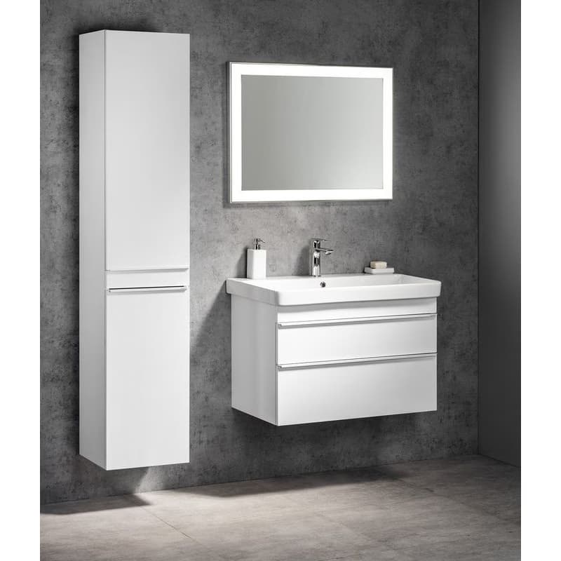 SAPHO - SITIA skrinka vysoká 46,7x172x32cm, 2x dvierka, ľavá/pravá, biela matná SI450-3131 2
