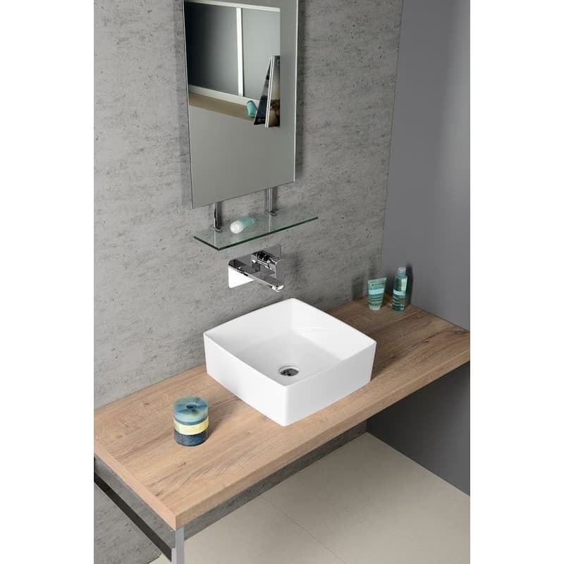 SAPHO - AVICE doska pod umývadlo 90x50cm, hrúbka 5cm, dub Rover AV094 4