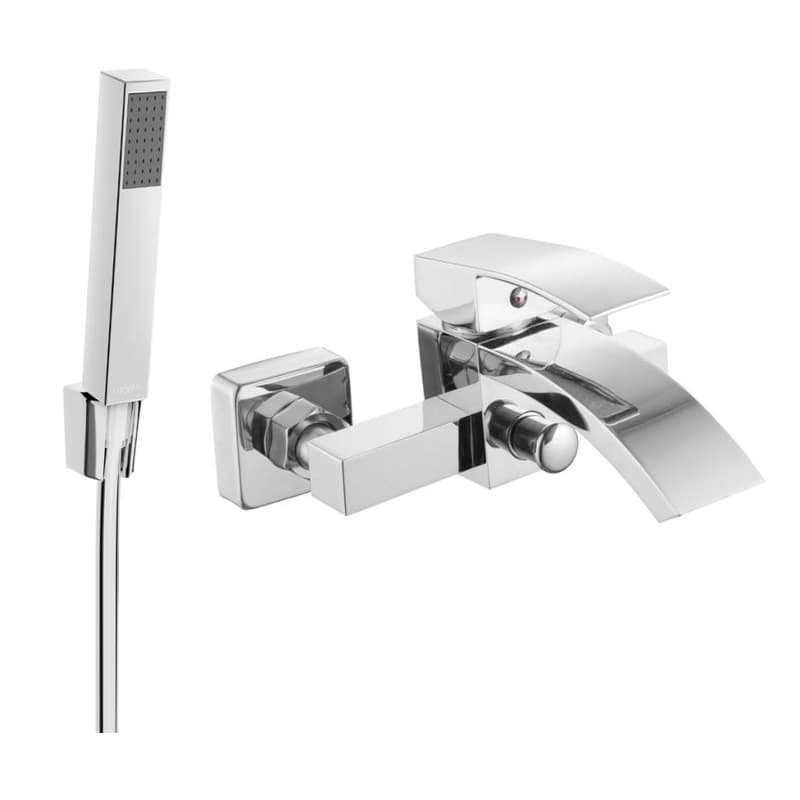 MEXEN/S - Libra R77 vaňová batéria s príslušenstvom, chróm 74513R77-00