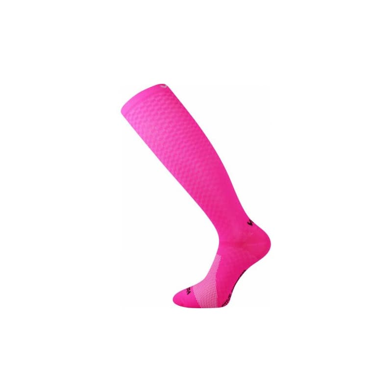 Dámske bežecké kompresné podkolienky VOXX Lithe-neon pink