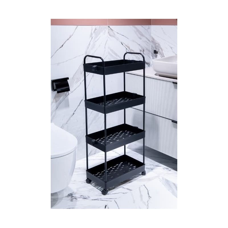 ArtAWD Regál AWD02041853 | čierna 2
