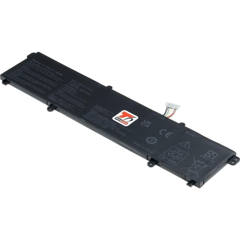Batéria T6 Power pre Asus VivoBook 14 X413, X421, S413, Flip TP420, 3640mAh, 42Wh, 3cell, Li-pol