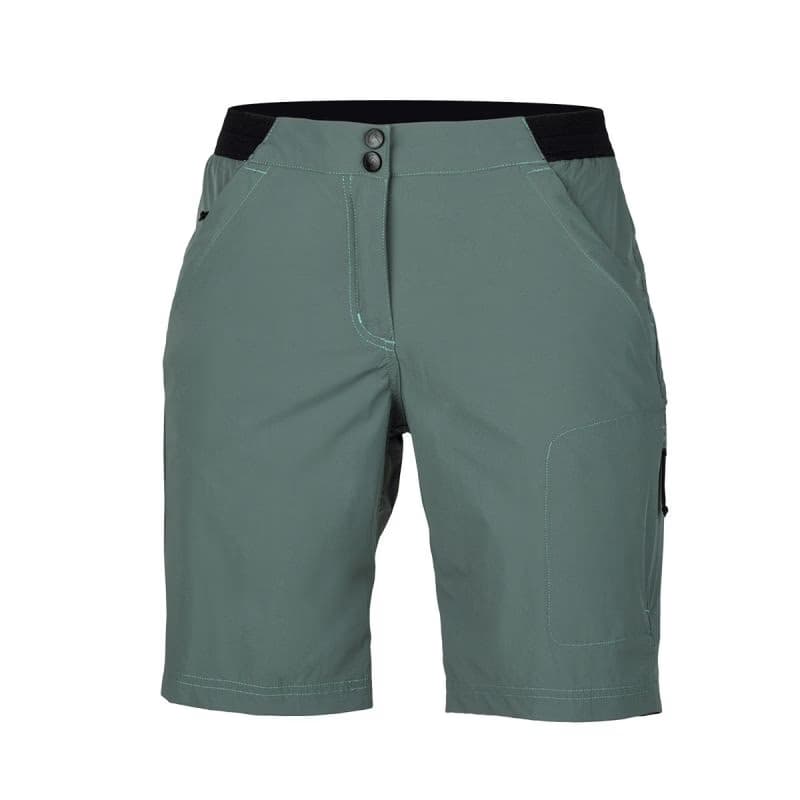 Dámske turistické kraťasy NORTHFINDER HALME-263greengrey 6
