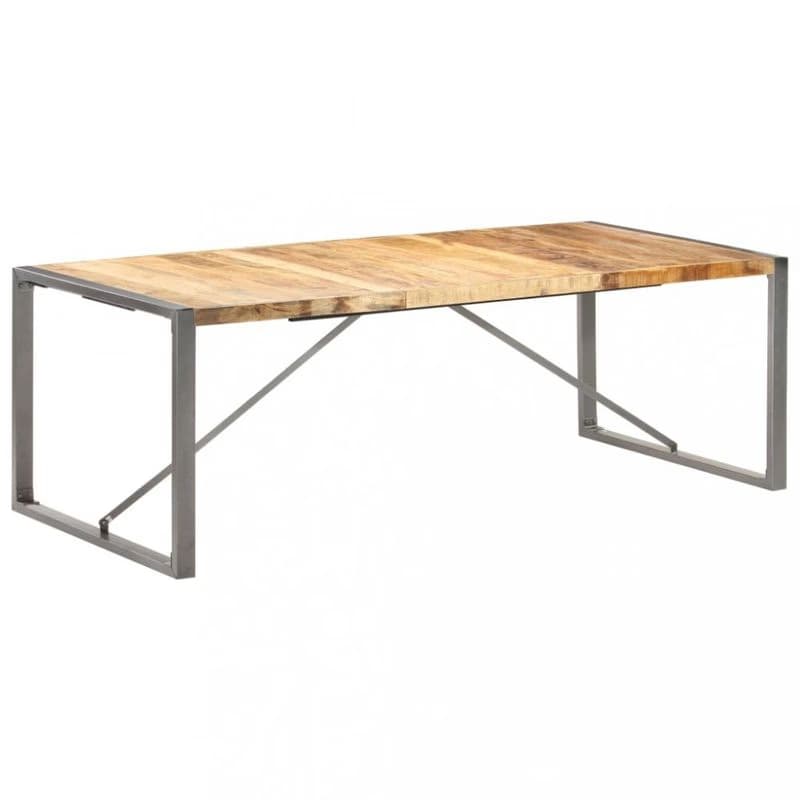 Jedálenský stôl hnedá / sivá Dekorhome 2