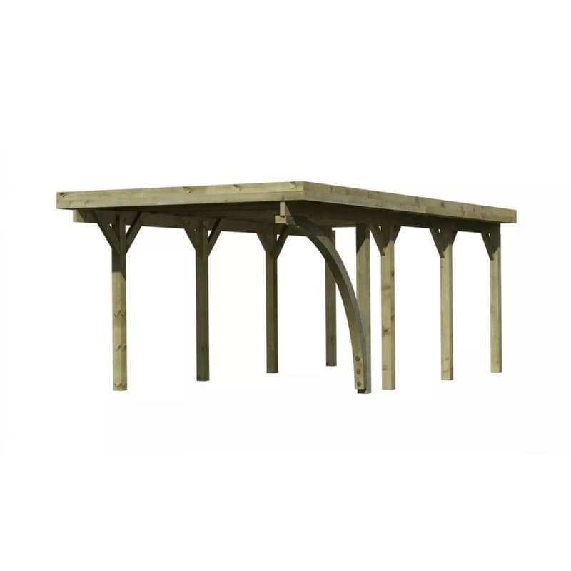 Drevený prístrešok / carport CLASSIC 2B Lanitplast 4