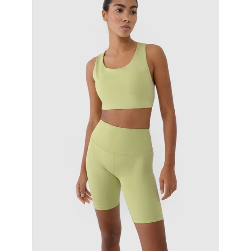 Dámske tréningové kraťasy 4F SHORT TIGHTS FNK F019-42S-LIGHT GREEN 2