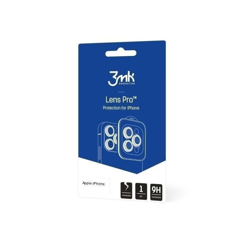 3mk Lens Protection Pro pre Apple iPhone 16 Pro /16 Pro Max, Rainbow