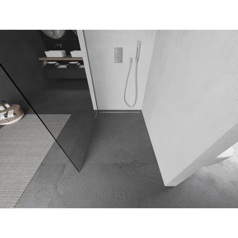 MEXEN/S - Kioto Sprchová zástena WALK-IN 85 x 200, transparent 8 mm, chróm 800-085-101-01-00 3
