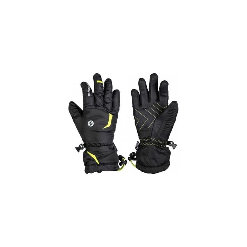 Juniorské lyžiarske rukavice BLIZZARD Reflex junior ski gloves, black green