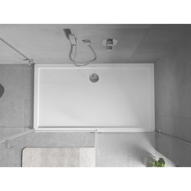 MEXEN - Flow sprchová vanička obdĺžniková slim 100 x 150, biela lesk 46R101015 4