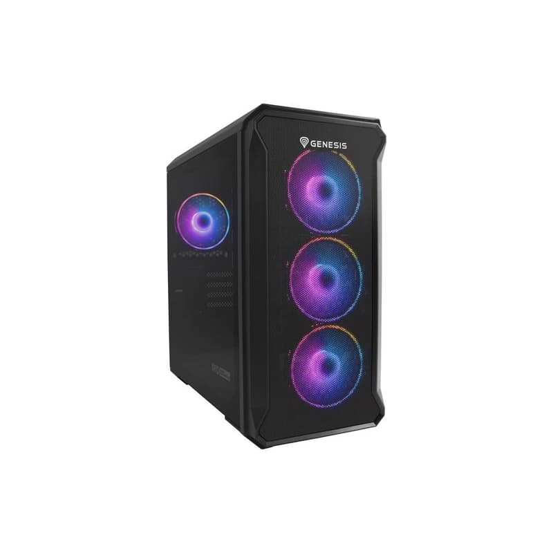 Počítačová skriňa Genesis IRID 503 ARGB V2/Micro Tower/Transpar./Čierna