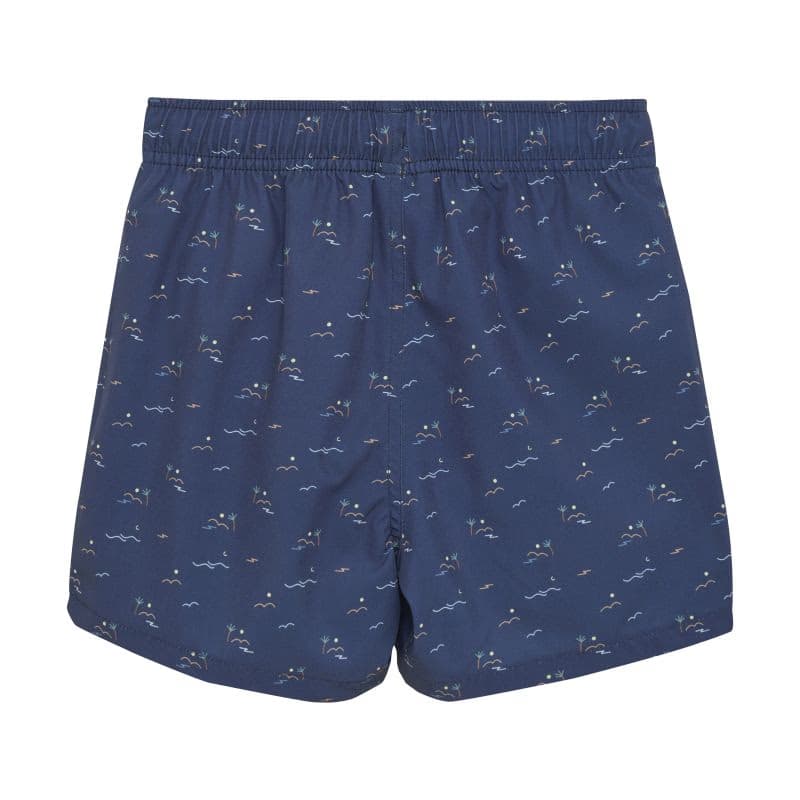 Chlapčenské plavky COLOR KIDS Swim Shorts, AOP, dress blues 2