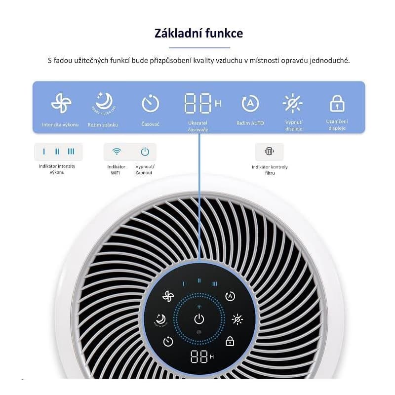 Levoit Core300S SMART - Inteligentná čistička vzduchu 3