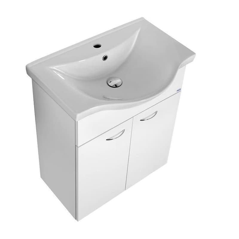 AQUALINE - KERAMIA FRESH umývadlová skrinka 60,6x74x34cm, biela 50063A 2