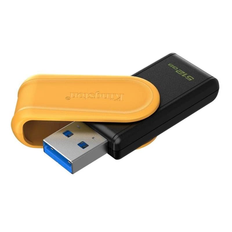 Kingston Flash Disk 512GB USB3.2 Gen 1 DataTraveler Exodia S (Black + Yellow) 2