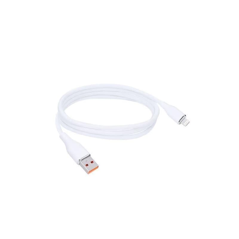 Solight lightning kábel, USB 2.0 A konektor - Lightning konektor, silikón, 1m 2