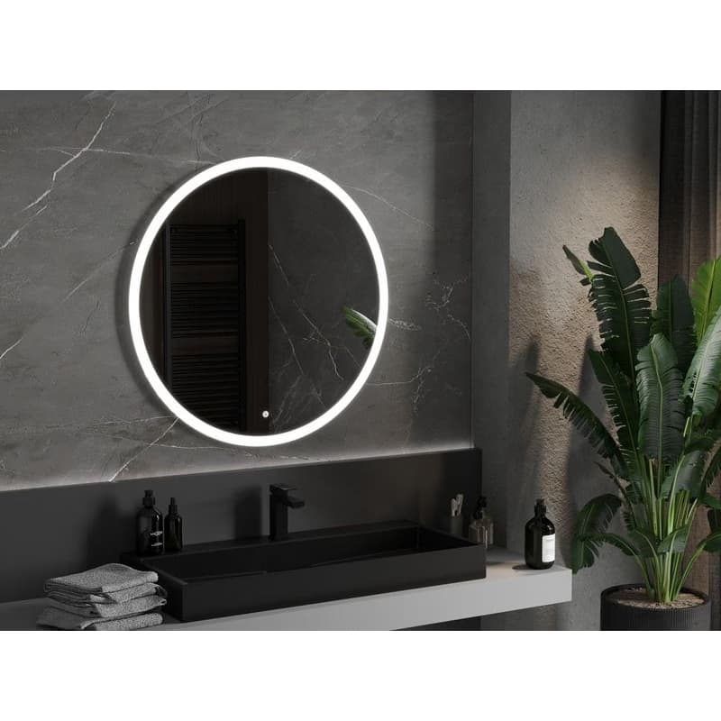 MEXEN - Oro zrkadlo s osvetlením 90, LED 6000K, 9824-090-090-611-00 2