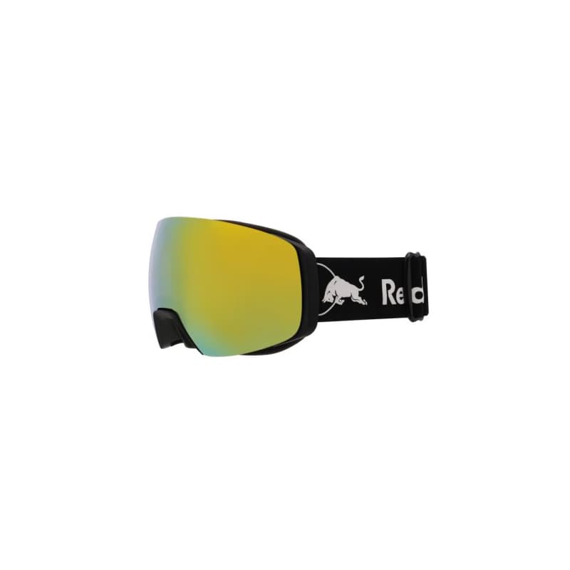 Lyžiarske okuliare RED BULL SPECT JON 03YE2, black smoke with yellow mirror